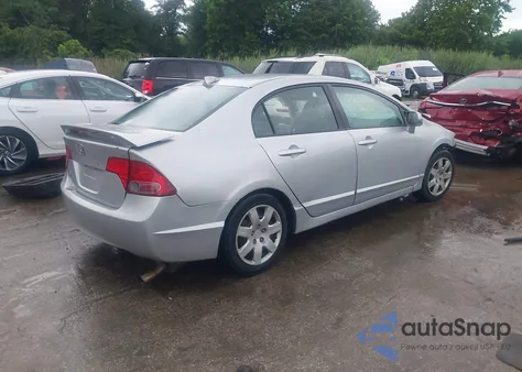 2008 Honda Civic Lx from USA, damaged, VIN 1HGFA16588L037518